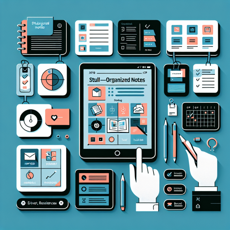 apps for organized subject notes