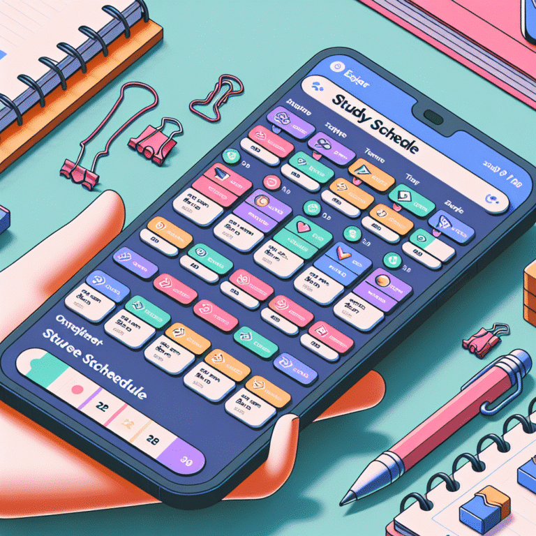study planner apps designed for effective exam preparation